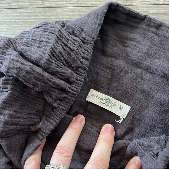 Natural Life Feelin’ Alive Cotton Gauze Midi Skirt Convertible Boho Size Medium - Picture 5 of 7